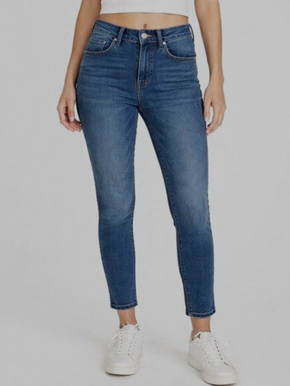Chico's Define Me Denim Slim Leg Ankle Jeans Size 0.5 (US 6) 6R #1